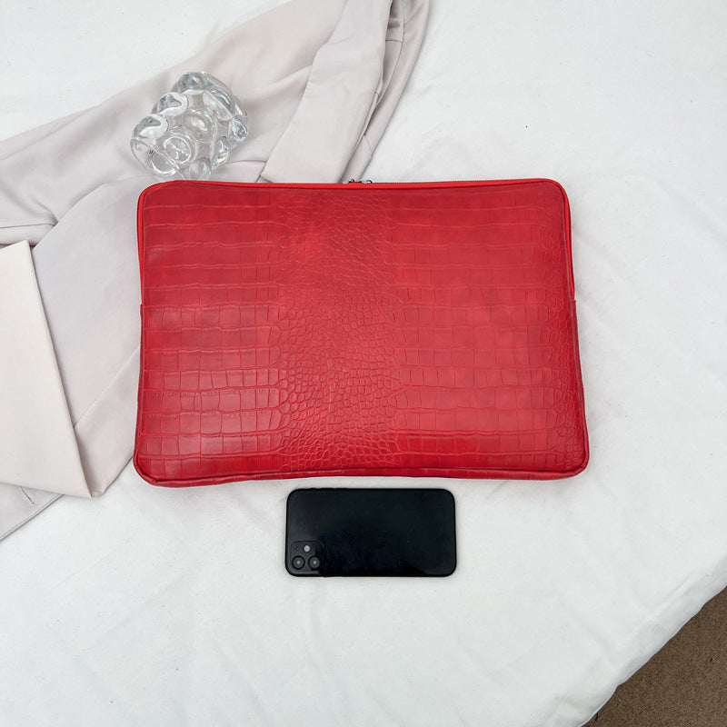 Stone Pattern Solid Color Tote Simple Small Square Bag