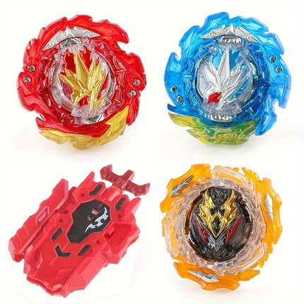 B203D Ultimate Fusion DX 3 In 1 Battle Top Launcher Set