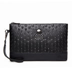 Retro Men's And Women's Skull Clutch