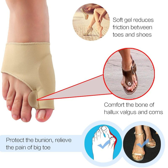 Corrective Socks Toe Valgus Toe Separator Superior Bunion Pain Relief Main Image