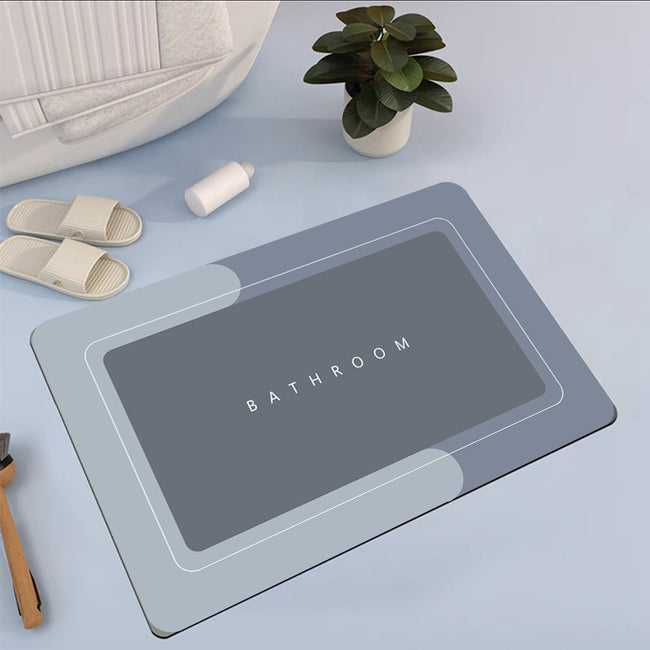 Bathroom Absorbent And Quick-drying Floor Mat Hover Image