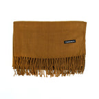 Women's Solid Color Scarf Tassel Scarf