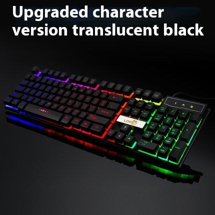 Industry gaming keyboard glowing usb cable gaming keyboard Hover Image