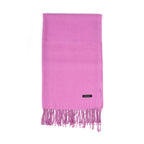 Women's Solid Color Scarf Tassel Scarf
