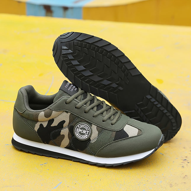 Men And Women Low Top Camouflage Casual Running Shoes