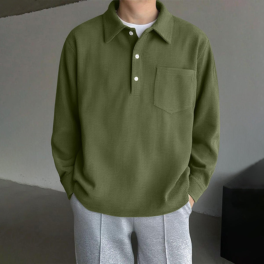 American Retro Casual Bottoming Shirt