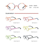 Women's All-match Multicolor Ultra-light Pure Titanium Myopia Glasses