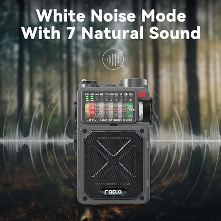 Emergency Solar Hand Crank Radio With USB Charging FM AM