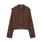 Women's Fashionable All-match Shoulder Strap Shirt