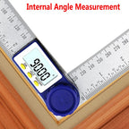Multifunctional woodworking electronic ruler