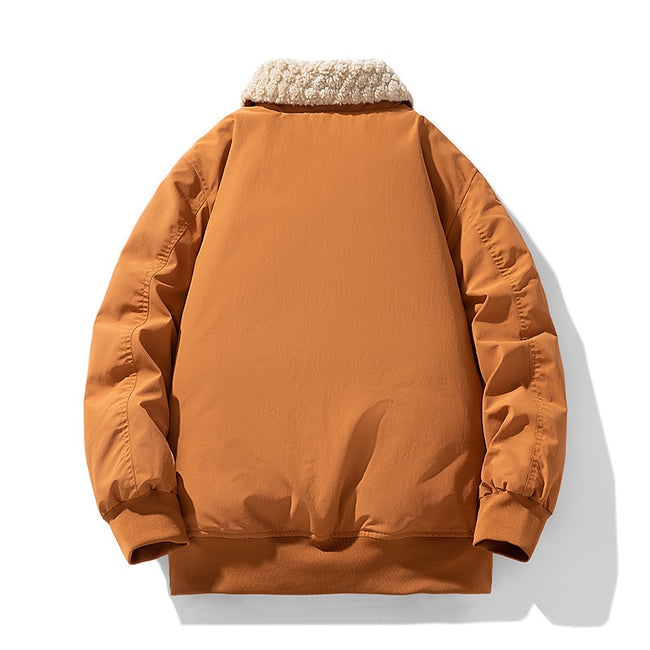 Hooded Thickened Thermal Men's Coat Main Image