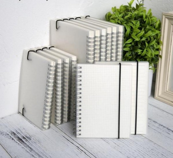 Plastic Cover Bound Spiral Coil Notebook Hover Image