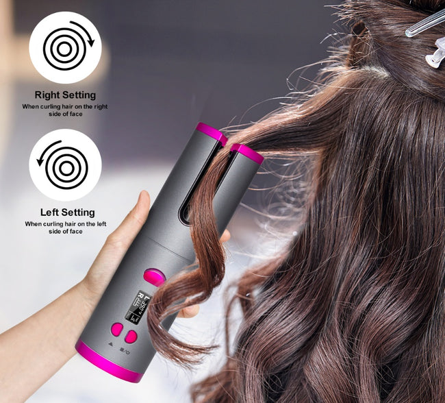 Curling Iron USB Wireless Multifunctional Charging Curler Main Image