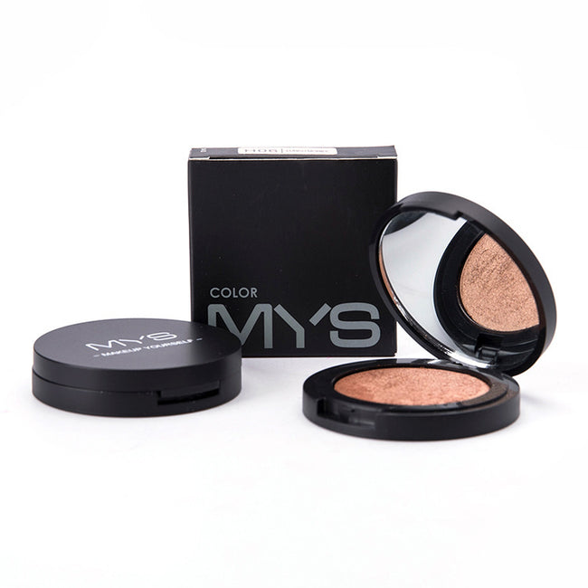 MYS Brand Face Makeup Powder 6 color Waterproof Minerals Shimmer Brightener Contour Glow Kit Bronzer Highlighter Makeup Palettes Main Image