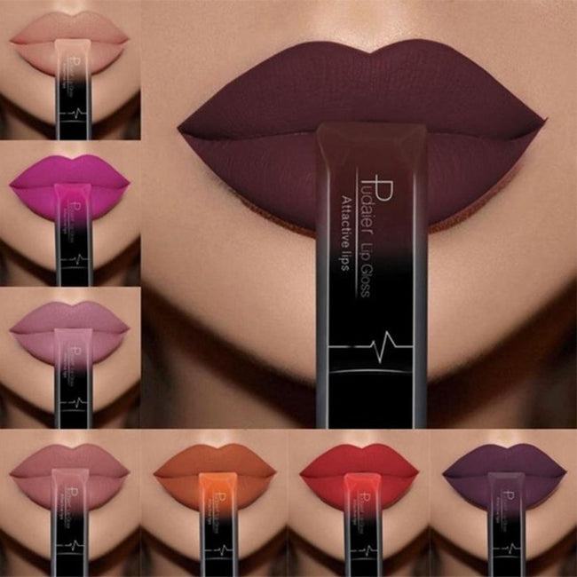 Makeup matte matte lip gloss lipstick Hover Image