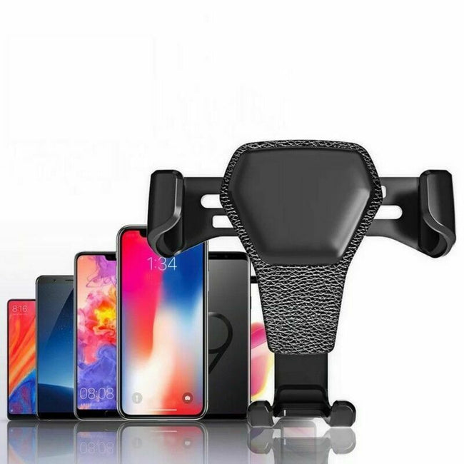 Universal Car Mount Holder Stand Air Vent Cradle For Mobile Cell Phone Gravity Car Mount Air Vent Phone Holder For I Phone X XR XS Max S Amsung S10 Note9 Main Image