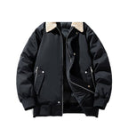 Hooded Thickened Thermal Men's Coat