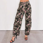 European And American Ladies Cowboy New Camouflage Pants