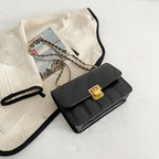 Niche Texture Western Style Shoulder Messenger Bag Small Square Bag