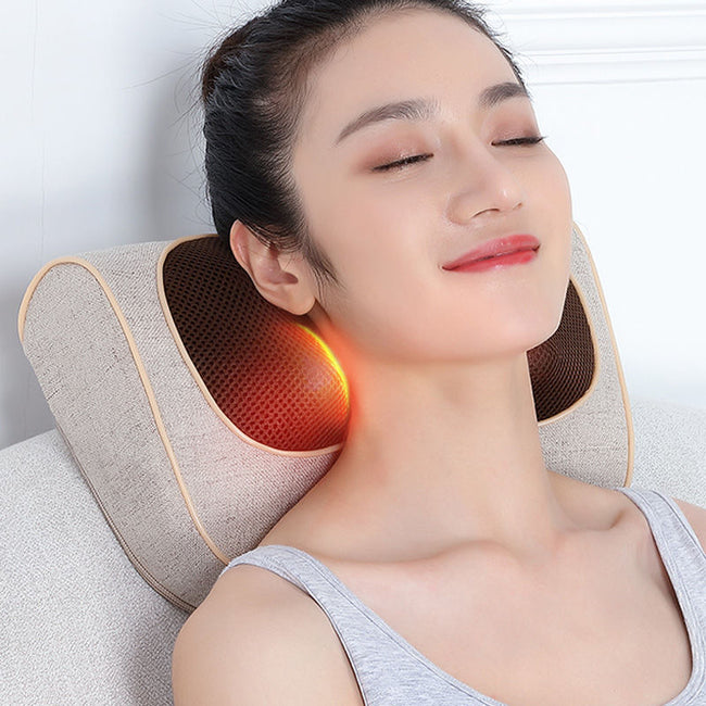 Cervical spine massager massage pillow multifunctional Hover Image