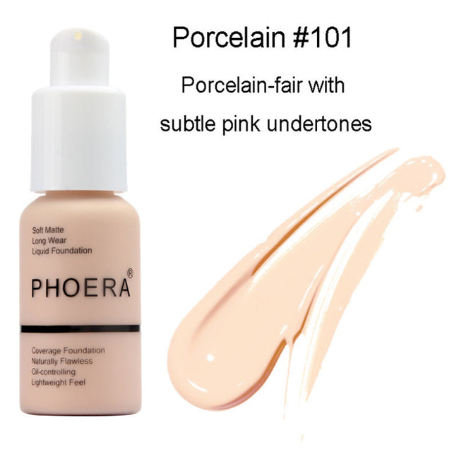 Explosive Press Type Oil Control Natural Color Matte Concealer Foundation Cream Main Image