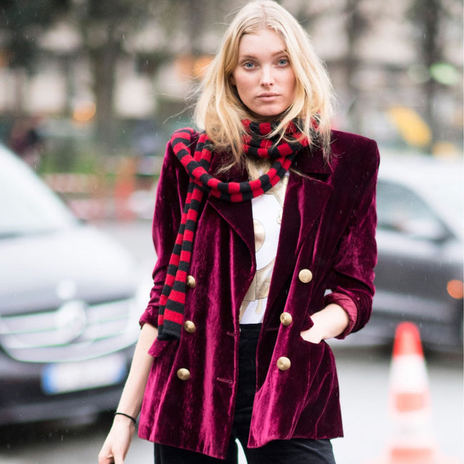 Elegant Party Women's Mid-length Suit Coat Main Image