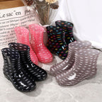 Four Seasons Fashion Rain Boots Women's Short Low-top Adult Waterproof Non-slip Water