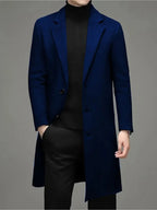 Men's Fashion Casual Slim-fit Woolen Coat