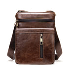 Men's Shoulder Bag Men's Real-leather Bag Casual Pouch