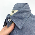 Summer Cotton And Linen Shirt Men's Linen Cotton Thin Japanese-style Retro