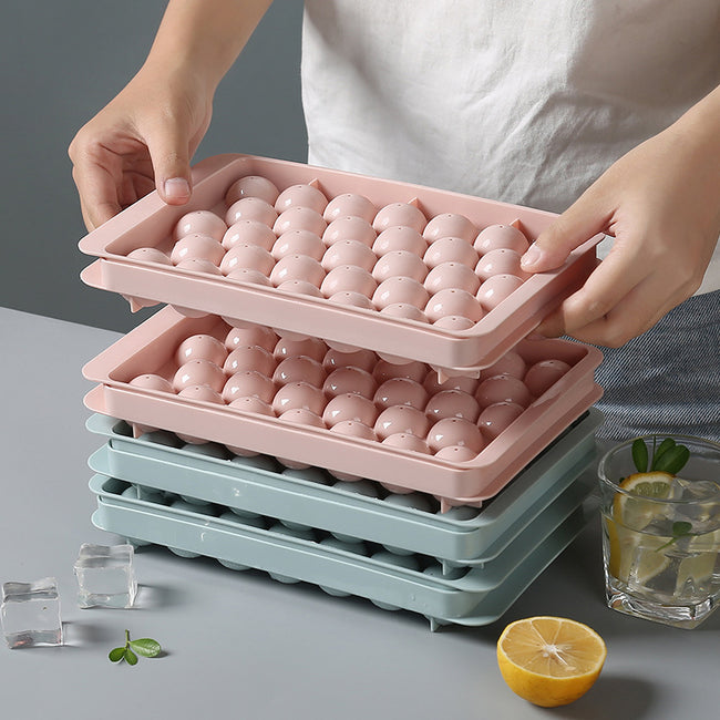 Ice Tray 3D Round Ice Molds Home Bar Party Use Round Ball Ice Cube Makers Kitchen DIY Ice Cream Moulds Main Image