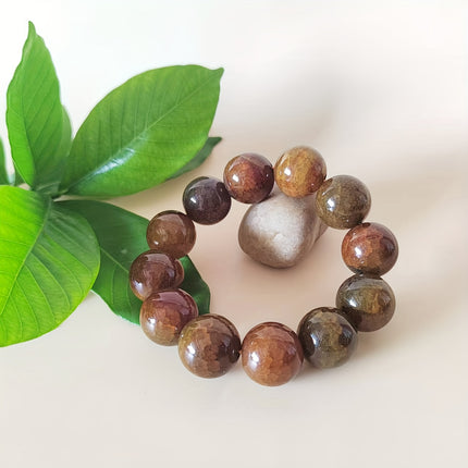 18mm Dragon Scale Agate Bracelet For Career Breakthrough