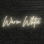 Warm White / 25.4 cm/5 letters