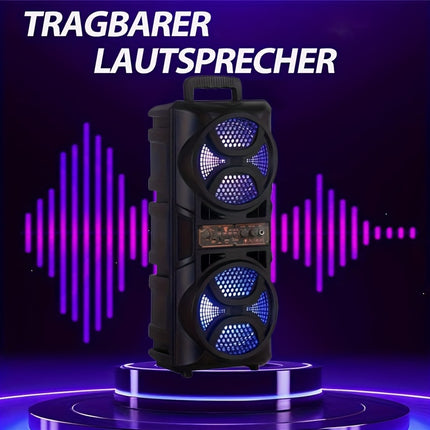 6.5 Inch Floor Standing Subwoofer Wireless and Wired TF USB