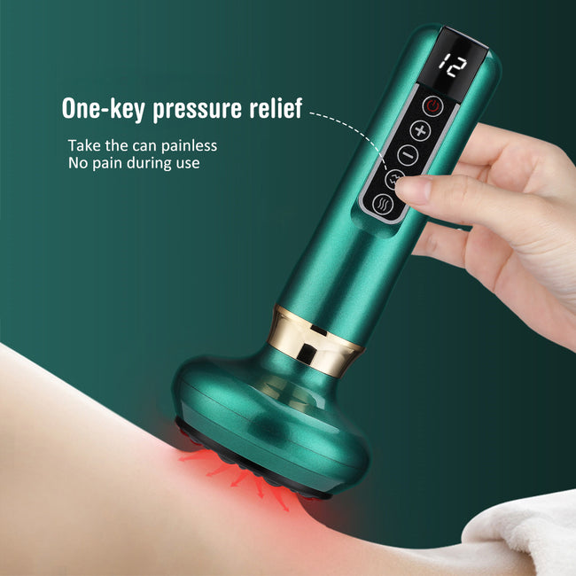 Electric Vacuum Cupping Massager For Body Anti-Cellulite Suction Cup Gua Sha Massage Body Cups Guasha Fat Burning Slimming Jars Main Image