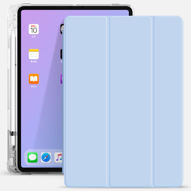 Compatible With , Compatible With  , IPad10.2 Protective Cover Mini5 Pen Slot Type Flat Air4 Shell Pro10.5 Soft Shell IPad9.7 Hover Image