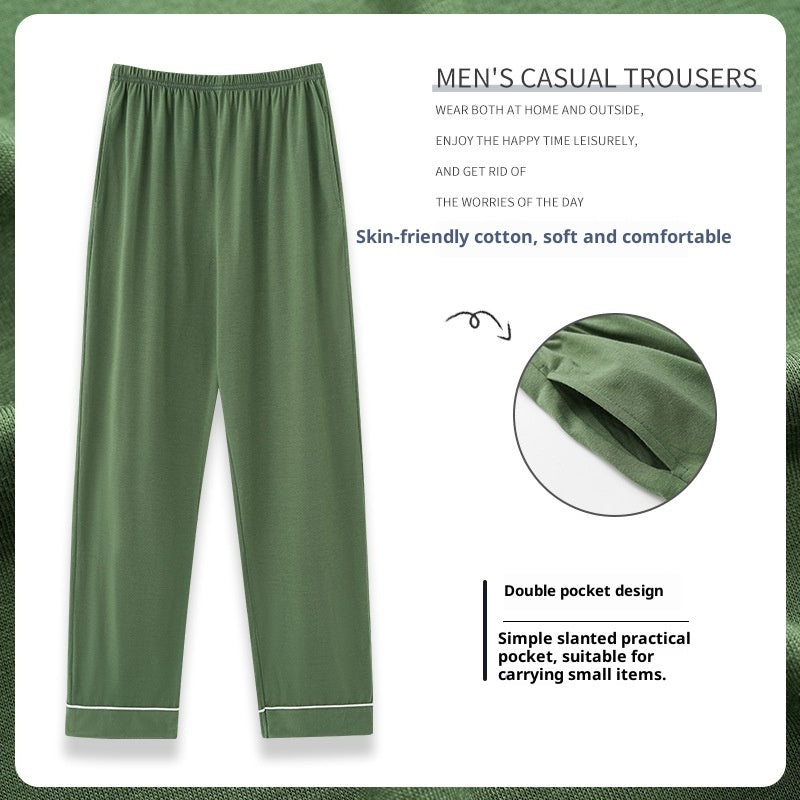 Korean Style Comfortable Loose Large Size Autumn And Winter Home Pants