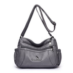 New Simple And Versatile Shoulder Large Capacity Multi Compartment Cross Body Bag