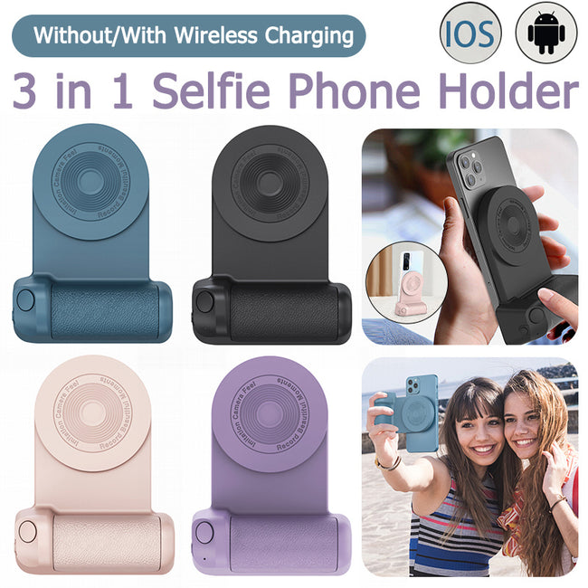 3 In 1 Intelligent Grip Anti-shake Multifunctional Phone Holder Magnetic Camera Handle Camera Bracket Hover Image