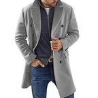 Woolen Men's Coat Warm Padded Jacket