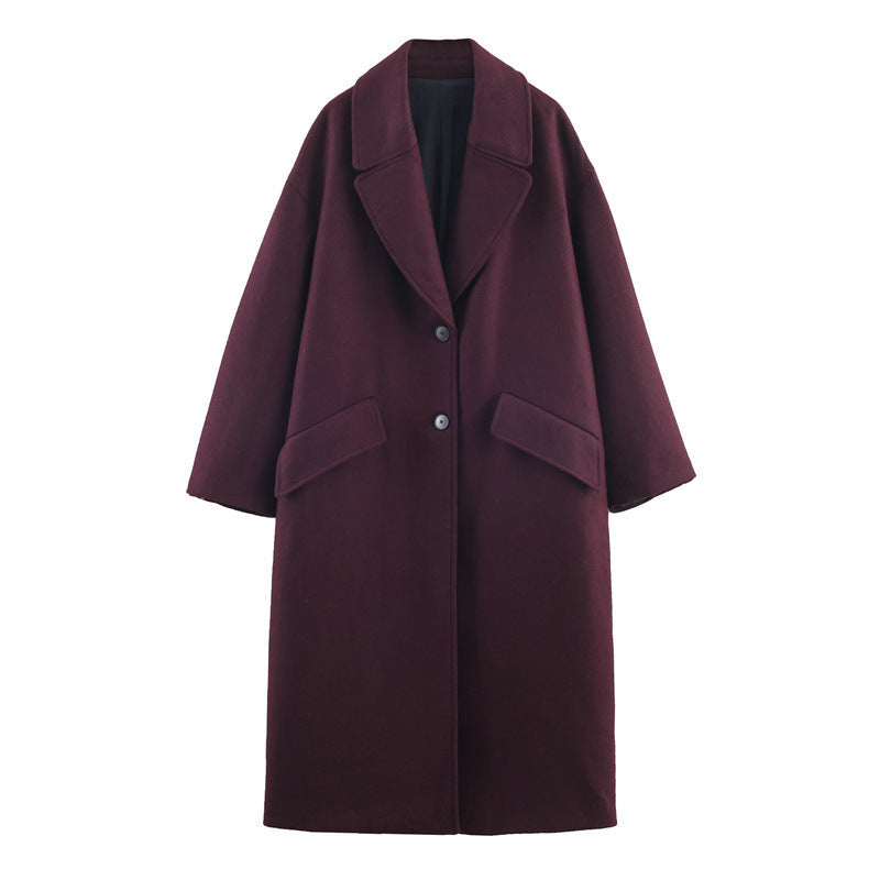 Women's All-match Loose Slimming Long Overcoat