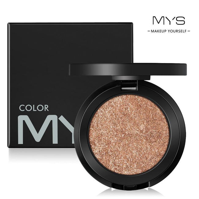 MYS Brand Face Makeup Powder 6 color Waterproof Minerals Shimmer Brightener Contour Glow Kit Bronzer Highlighter Makeup Palettes Hover Image