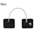 Window Security Chain Lock Window Cable Lock Restrictor Multifunctional Window Lock Door Security Guard for Baby Safety 1Pcs