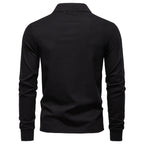 Lapel Casual Solid Color Polo Shirt