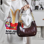 Niche Chain Crescent Underarm Bag Women's High-grade One-shoulder