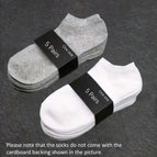 5 Pairs Of White + 5 Pairs Of Gray / One-size