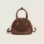 Lamb Wool Small Handbags Women Winter