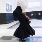 Sheath Long Fishtail Elegant Skirt
