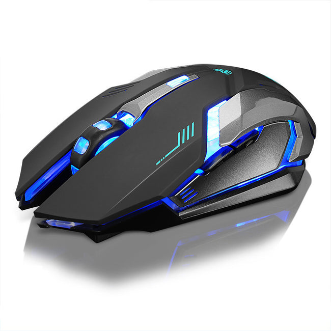 Mouse Wireless Rechargeable Notebook Desktop Home Office Universal Game Mute Luminous Main Image