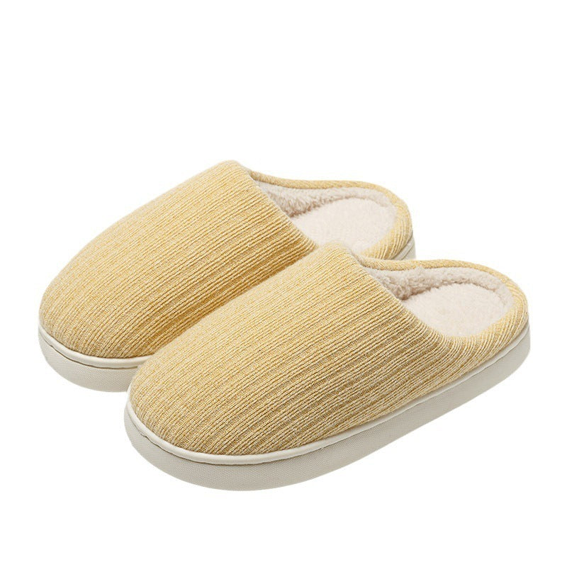Elderly Non-slip Cotton Slippers Female Male